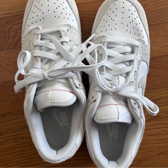 Nike Off-White Suede Dunk Low Sneakers - Picture 6 of 7